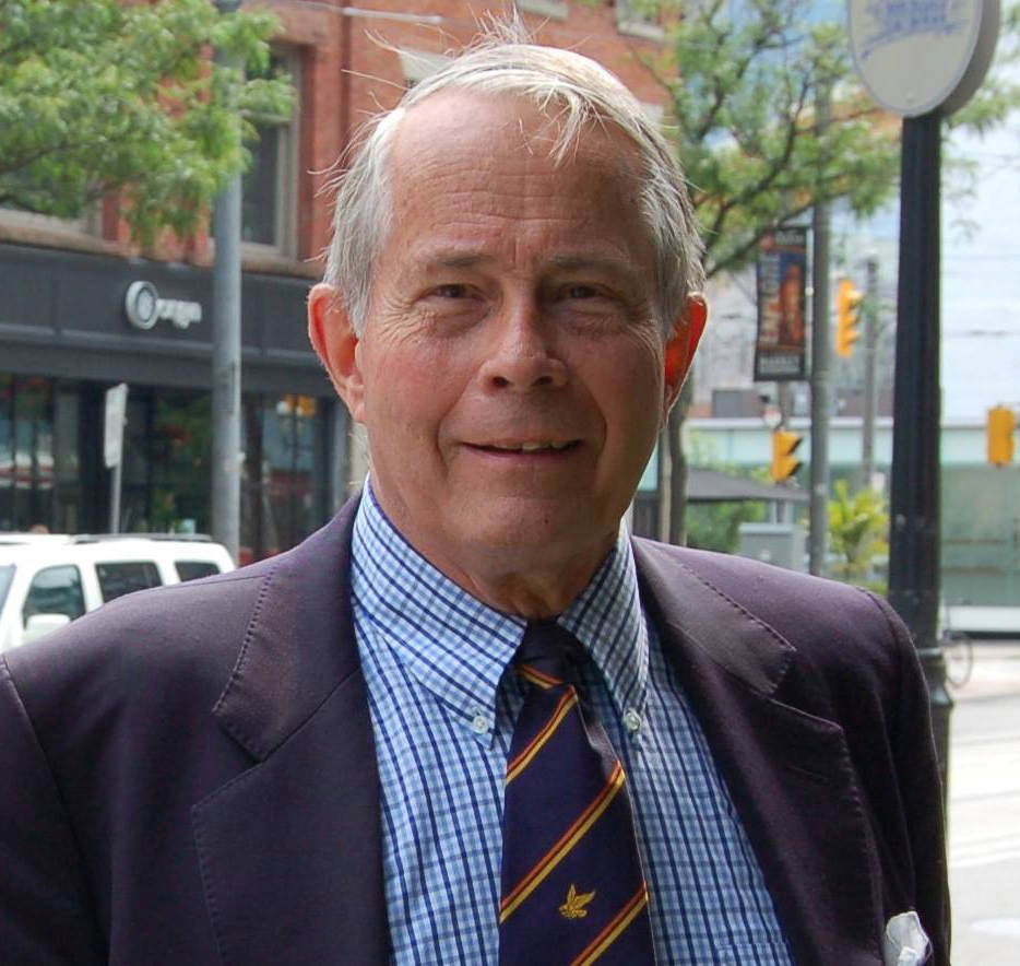 The late Stephen Otto, taken on Queen Street West, 2016?